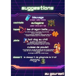 SOIRÉE GEEK FOOD DU 14/09/24 DÈS 18H30