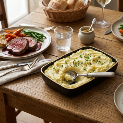 Purée maison onctueuse | Recette rapide | Accompagnement viande