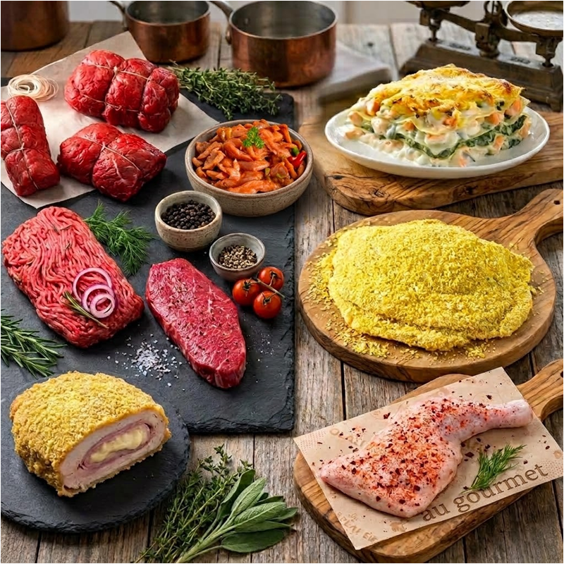 7 repas de roi pour 1 seul estomac ! Ton colis viande personnalisé