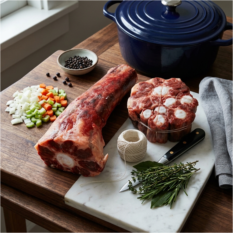 Queue de Bœuf Entière ~1,5 kg – Viande à Braiser | Livraison