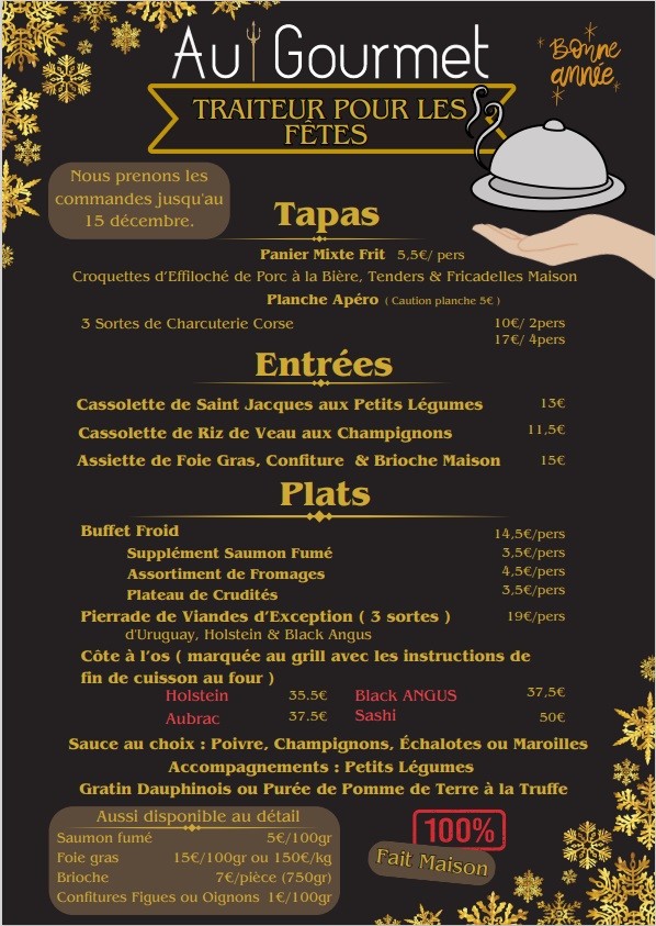 MENU NOUVEL AN